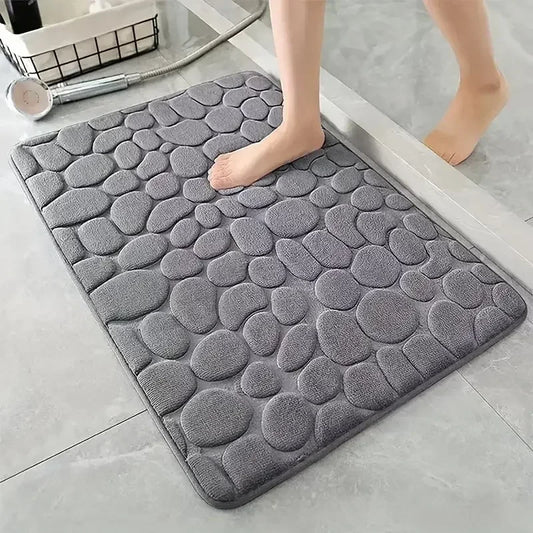 Cobblestone Memory Foam Bath Mat